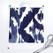Ikat Diamonds Indigo Blue Geo Watercolor Tribal Custom Printed Fabric by Spoonflower Various Fabrics by the Yard or Fat Quarter